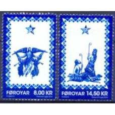 FAR0816M-SÉRIE EVANGELHO DE NATAL II - FAROÉ - 2014 - MINT