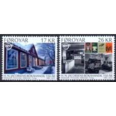 FAR0838M-SÉRIE 150º ANIVERSÁRIO DA LIVRARIA H. N. J. - FAROÉ - 2015 - MINT