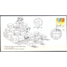FD0133.02-FDC 150 ANOS DO ENSINO PRIMÁRIO OFICIAL - 1977 - CPD E CBC RIO DE JANEIRO