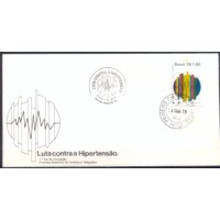 FD0148.01-FDC LUTA CONTRA A HIPERTENSÃO - 1978 - CBC E CPD RIO DE JANEIRO FD0148.01-FDC LUTA CONTRA A HIPERTENSÃO - 1978 - CBC E CPD RIO DE JANEIRO