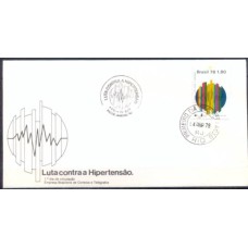 FD0148.01-FDC LUTA CONTRA A HIPERTENSÃO - 1978 - CBC E CPD RIO DE JANEIRO