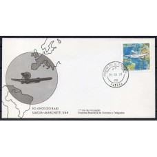 FD0154.04-FDC 50 ANOS DO RAID SAVOIA-MARCHETTI S 64 - 1978 - CPD PARANÁ