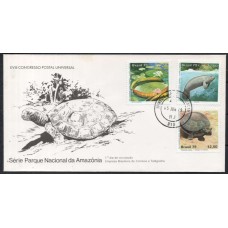 FD0175.03-FDC PROTEÇÃO À NATUREZA - PARQUE NACIONAL DA AMAZÔNIA - 1979 - CPD RIO DE JANEIRO