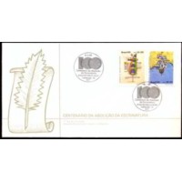 FD0444.02-FDC CENTENÁRIO DA ABOLIÇÃO ESCRAVATURA - 1988 - CBC FORTALEZA FD0444.02-FDC CENTENÁRIO DA ABOLIÇÃO ESCRAVATURA - 1988 - CBC FORTALEZA