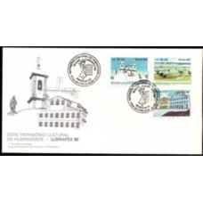 FD0445.03-FDC PATRIMÔNIO CULTURAL DA HUMANIDADE - EXPOSIÇÃO FILATÉLICA LUBRAPEX 88 - 1988 - CBC SALVADOR