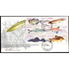 FD0458.01-FDC DIVULGAÇÃO DA PISCICULTURA E AQUARIOFILIA - PEIXES DE ÁGUA DOCE - 1988 - CBC RIO DE JANEIRO