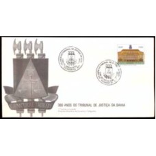 FD0462.01-FDC 380 ANOS DO TRIBUNAL DE JUSTIÇA DA BAHIA - 1989 - CBC SALVADOR