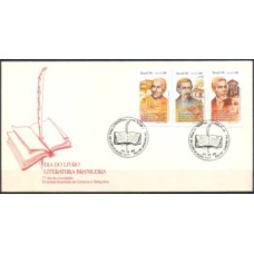 FD0482.01-FDC DIA DO LIVRO - LITERATURA BRASILEIRA - 1989 - CBC CASIMIRO DE ABREU