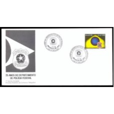 FD0483.01-FDC 25 ANOS DO DEPARTAMENTO DE POLÍCIA FEDERAL - 1989 - CBC BRASÍLIA