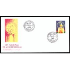 FD0486.01-FDC DIA NACIONAL DE AÇÃO DE GRAÇAS - 1989 - CBC BRASÍLIA