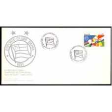 FD0487.01-FDC CLUBES DE FUTEBOL CAMPEÃO DA COPA BRASIL - TAÇA DE OURO - COPA UNIÃO - 1989 - CBC SALVADOR