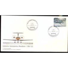 FD0509.01-FDC INDÚSTRIA AERONÁUTICA BRASILEIRA - CBA 123 - 1990 - CBC SÃO JOSÉ DOS CAMPOS