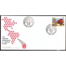 FD0512.01-FDC XVIII CONGRESSO PANAMERICANO DE ESTRADAS DE FERRO - 1990 - CBC RIO DE JANEIRO
