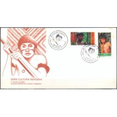 FD0532.01-FDC CULTURA INDÍGENA - 1991 - CBC BRASÍLIA