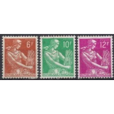 FRA1115U-SÉRIE MOISSONEUSE - FRANÇA - 1957/59 - U