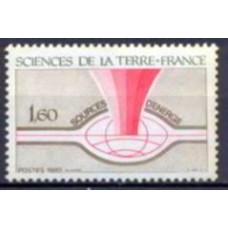 FRA2093N-SELO CIÊNCIAS DA TERRA - FRANÇA - 1980 - N