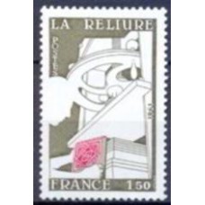 FRA2131N-SELO OFÍCIOS DA ARTE - ENCADERNAÇÃO - FRANÇA - 1981 - N