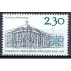 FRA2289N-SELO 30º ANIVERSÁRIO DO CONSELHO DE COOPERAÇÃO DUANEIRA - FRANÇA - 1983 - N