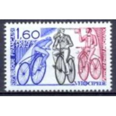FRA2290M-SELO VELOCÍPEDE - PIERRE E ERNEST MICHAUX - FRANÇA - 1983 - MINT
