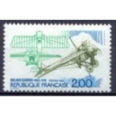 FRA2544N-SELO CENTENÁRIO DO NASCIMENTO DE ROLAND GARROS - FRANÇA - 1988 - N