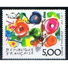 FRA2557N-SELO SÉRIE ARTÍSTICA, META - FRANÇA - 1988 - N