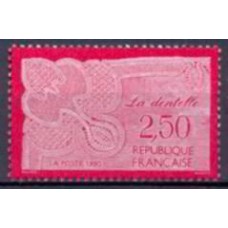 FRA2631M-SELO METIERS DA ARTE - A RENDA - FRANÇA - 1990 - MINT