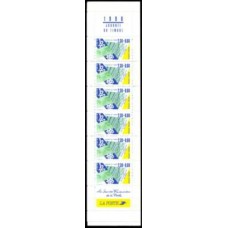 FRA2640MC-CADERNETA DIA DO SELO - FRANÇA - 1990 - MINT