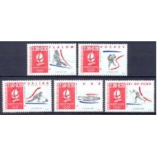 FRA2676N-SÉRIE OLIMPÍADAS DE INVERNO DE ALBERVILLE IV - FRANÇA - 1991 - N
