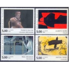 FRA2779N-SÉRIE EUROPEIA DE ARTE CONTEMPORÂNEA - FRANÇA - 1992 - N