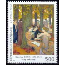 FRA2832N-SELO SÉRIE ARTÍSTICA - MAURICE DENIS - FRANÇA - 1993 - N