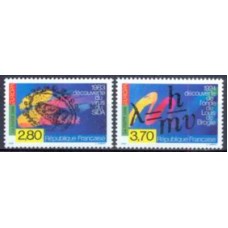 FRA2878N-SÉRIE EUROPA - A EUROPA E AS DESCOBERTAS - FRANÇA - 1994 - N