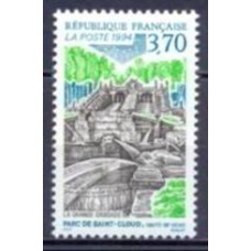 FRA2905N-SELO SÉRIE TURÍSTICA - GRANDE CASCATA DO PARQUE DE SÃO CLOUD - FRANÇA - 1994 - N
