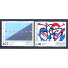 FRA2986M-SÉRIE EUROPEIA DE ARTE CONTEMPORÂNEA - FRANÇA - 1996 - MINT