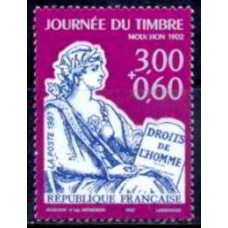 FRA3051M-SELO DIA DO SELO, 3F + 60C - FRANÇA - 1997 - MINT