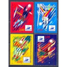 FRA3074M-SÉRIE COPA MUNDIAL DE FUTEBOL FRANÇA 98 III - FRANÇA - 1997 - MINT
