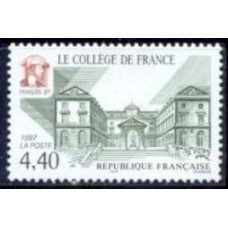 FRA3114M-SELO COLÉGIO DE FRANÇA - FRANÇA - 1997 - MINT