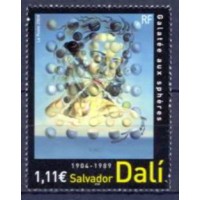 FRA3676M-SELO SÉRIE ARTÍSTICA - SALVADOR DALÍ - FRANÇA - 2004 - MINT FRA3676M-SELO SÉRIE ARTÍSTICA - SALVADOR DALÍ - FRANÇA - 2004 - MINT