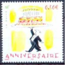 FRA3688M-SELO ANIVERSÁRIOS - FRANÇA - 2004 - MINT