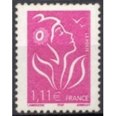 FRA3740N-SELO MARIANE DE LAMOUCHE, 1,11E - FRANÇA - 2005 - N