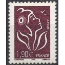 FRA3741N-SELO MARIANE DE LAMOUCHE, 1,90E - FRANÇA - 2005 - N