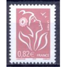 FRA3757M-SELO MARIANE DE LAMOUCHE, 0,82E - FRANÇA - 2005 - MINT