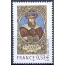 FRA3852M-SELO MÉDICO E FILÓSOFO AVICENA - FRANÇA - 2005 - MINT