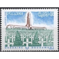 FRA3881M-SELO OSSUÁRIO DE DOUAUMONT - FRANÇA - 2006 - MINT