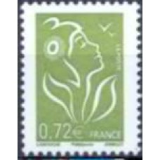 FRA4154N-SELO MARIANE DE LAMOUCHE, 0,72E - FRANÇA - 2008 - N