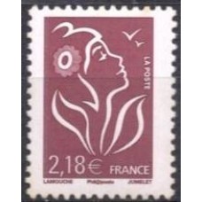 FRA4158N-SELO MARIANE DE LAMOUCHE, 2,18E - FRANÇA - 2008 - N