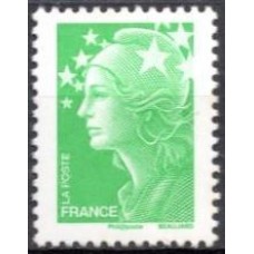 FRA4229M-SELO MARIANE DE BEAUJARD, SEM VALOR VERDE - FRANÇA - 2008 - MINT