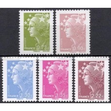 FRA4342M-SÉRIE MARIANE DE BEAUJARD - FRANÇA - 2009 - MINT