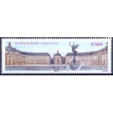 FRA4370M-SELO SÉRIE TURÍSTICA - BORDEAUX - FRANÇA - 2009 - MINT