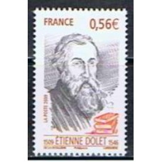 FRA4377M-SELO ETIENNE DOLET - FRANÇA - 2009 - MINT