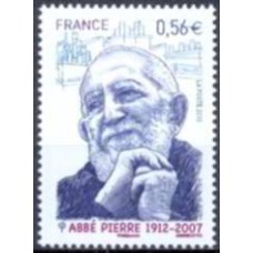 FRA4435M-SELO ABADE PIERRE - FRANÇA - 2010 - MINT